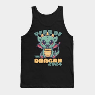 Year Of The Dragon Kawaii Tank Top